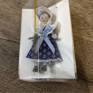 Hildegard German 3" Porcelain Doll with COA #6/400 by Ute Steinmann 3B